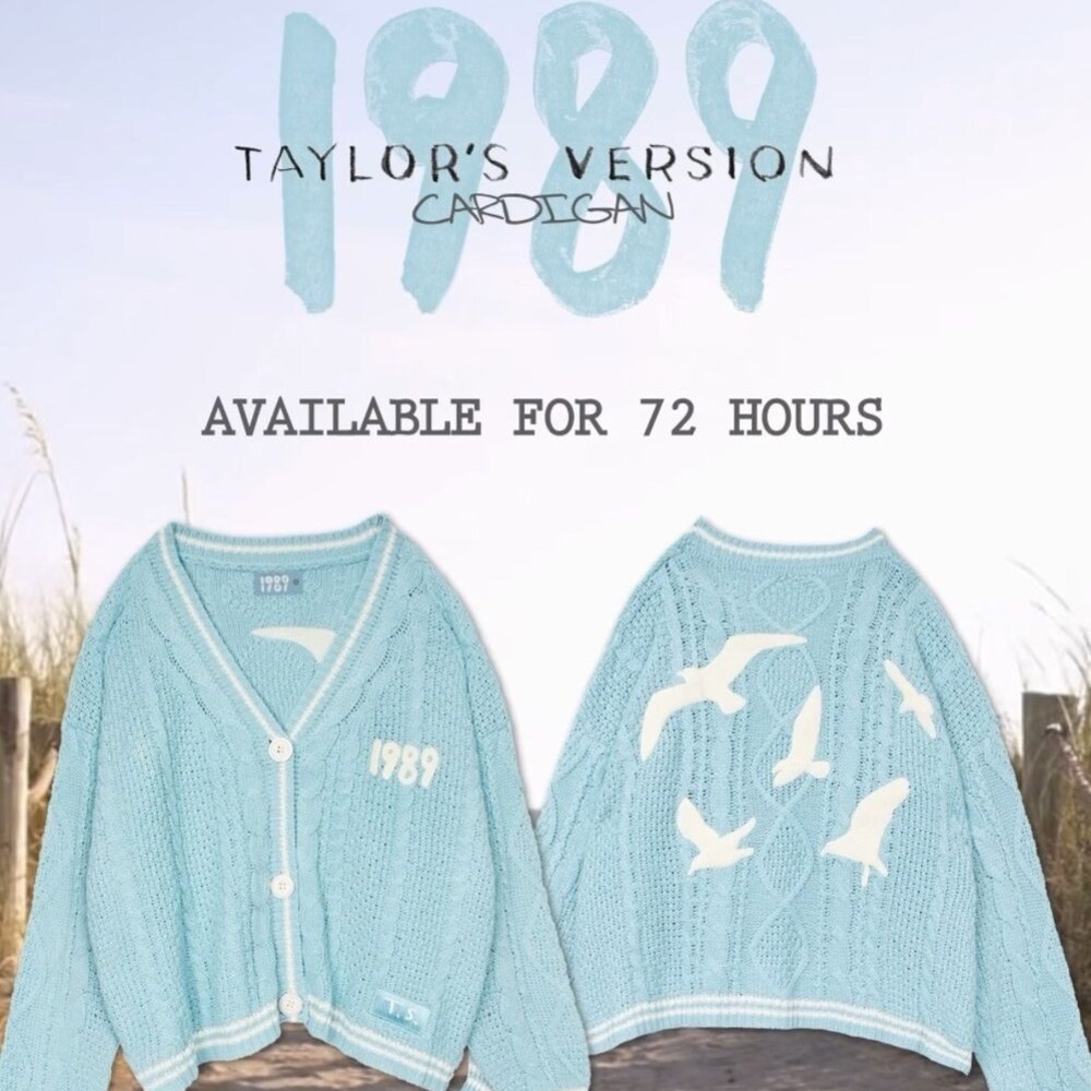Taylor Swift 1989 Cardigan